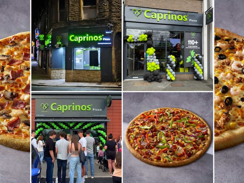 Caprinos Halal Pizza Restaurant London Tottenham Leeds Macclesfield