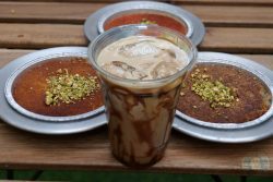 Kanafeh Kingz Dublin Ireland Halal fast food Palestine dessert cafe