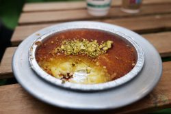 Kanafeh Kingz Dublin Ireland Halal fast food Palestine dessert cafe
