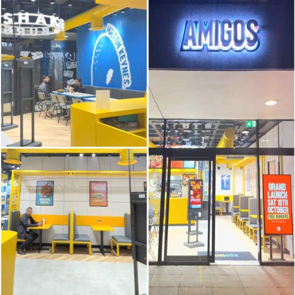 Amigos Halal Burgers Restaurant Milton Keynes