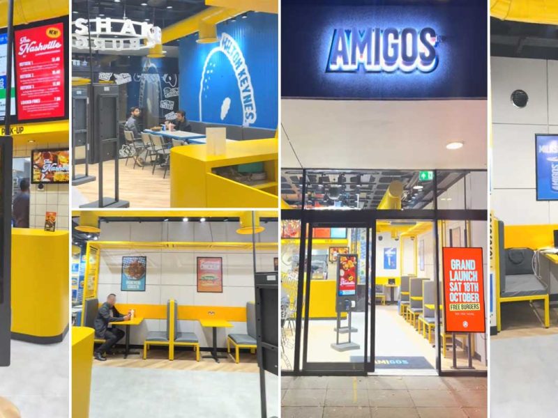 Amigos Halal Burgers Restaurant Milton Keynes