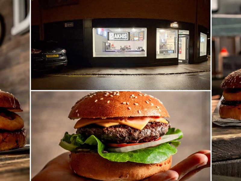 Five Akhi's Burgers Restaurant Halal Bedford