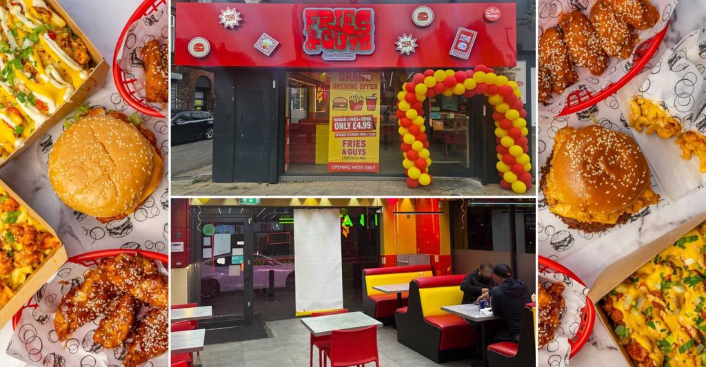 Fries & Guys Halal Restaurant Burgers Chicken Manchester Cheetham Hill