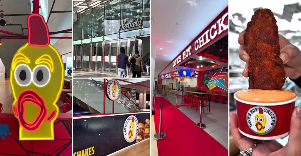 Dave's Hot Chicken Halal Restaurant Westfield White City London