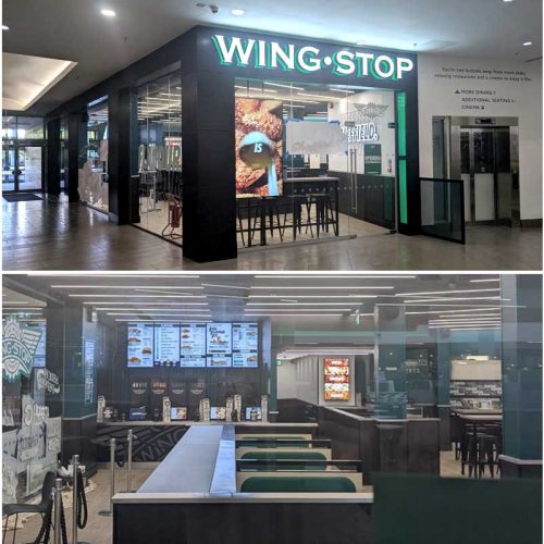 Wingstop Halal Restaurant Sheffield Meadowhall Centre,