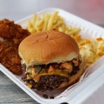 Freddy's Burgers Smash Chicken Burger and fried wings Norwood Junction Halal