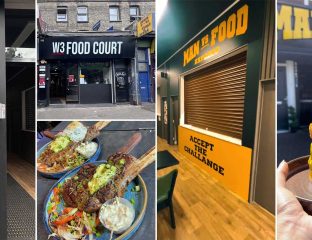 Man vs Food Court Express Halal Burgers London Acton