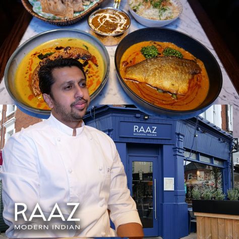 Raaz Modern Halal London Fulham fine dining restaurant Michelin chef Imran