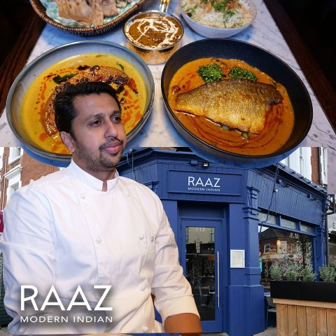 Raaz Modern Halal London Fulham fine dining restaurant Michelin chef Imran