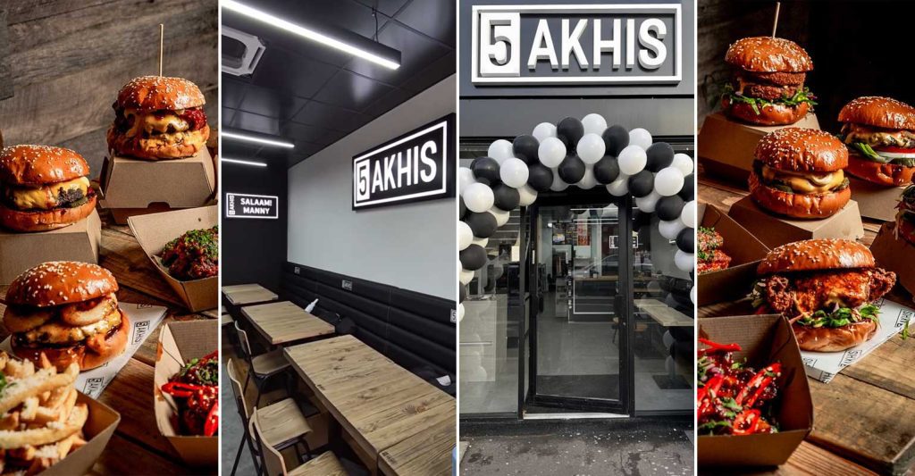 5 Akhis Halal Burgers Restaurant Manchester