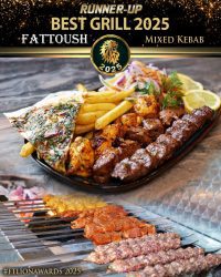 #FtLionAwards 2025 Best Halal Restaurant Fattoush Syrian Liverpool Grill