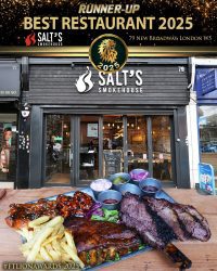 #FtLionAwards 2025 Best Halal Restaurant Salt's Smokehouse Ealing London