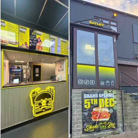 Shake Bee Halal Burger Restaurant Bately