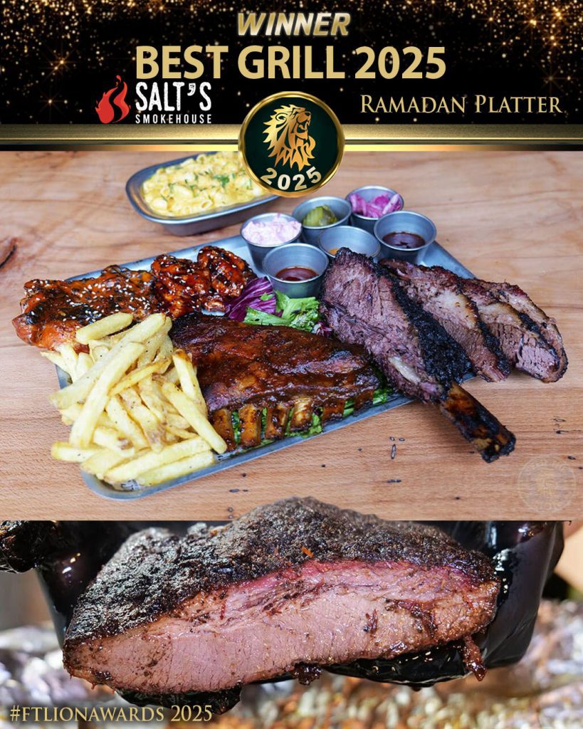 #FtLionAwards 2025 Best Halal Restaurant Salt' Smokehouse London Ealing