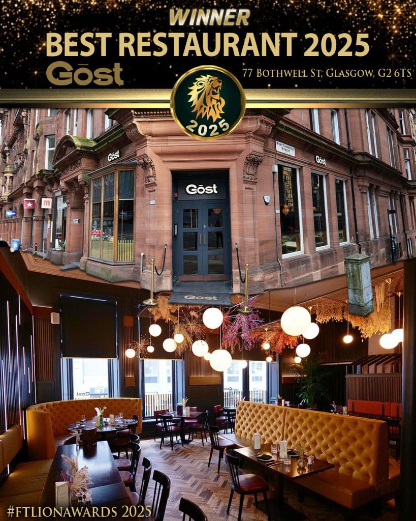 #FtLionAwards 2025 Best Halal Restaurant Gost Glasgow Steakhouse Steaks
