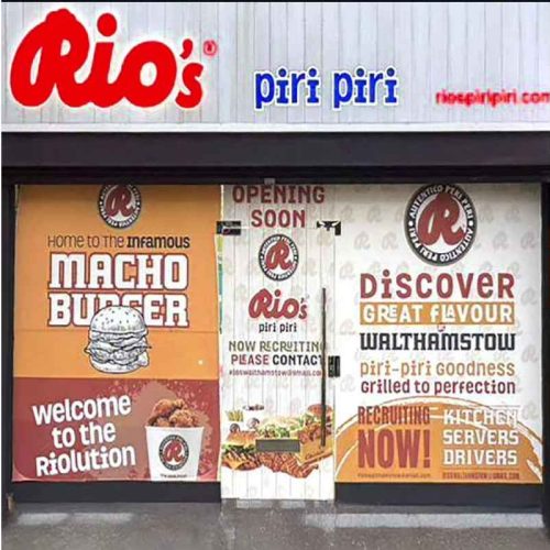 Rios Piri Piri Halal Chicken Restaurant London Walthamstow