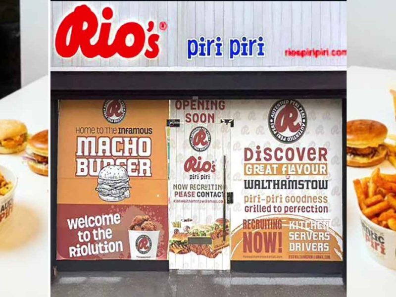 Rios Piri Piri Halal Chicken Restaurant London Walthamstow