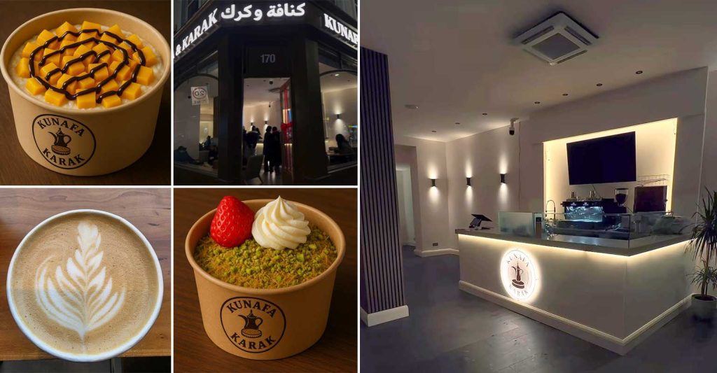 Kunafa & Karak Halal Cafe Restaurant Acton London