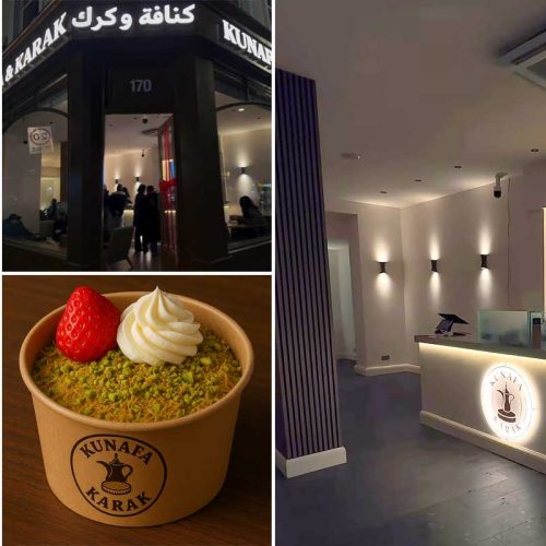 Kunafa & Karak Halal Cafe Restaurant Acton London