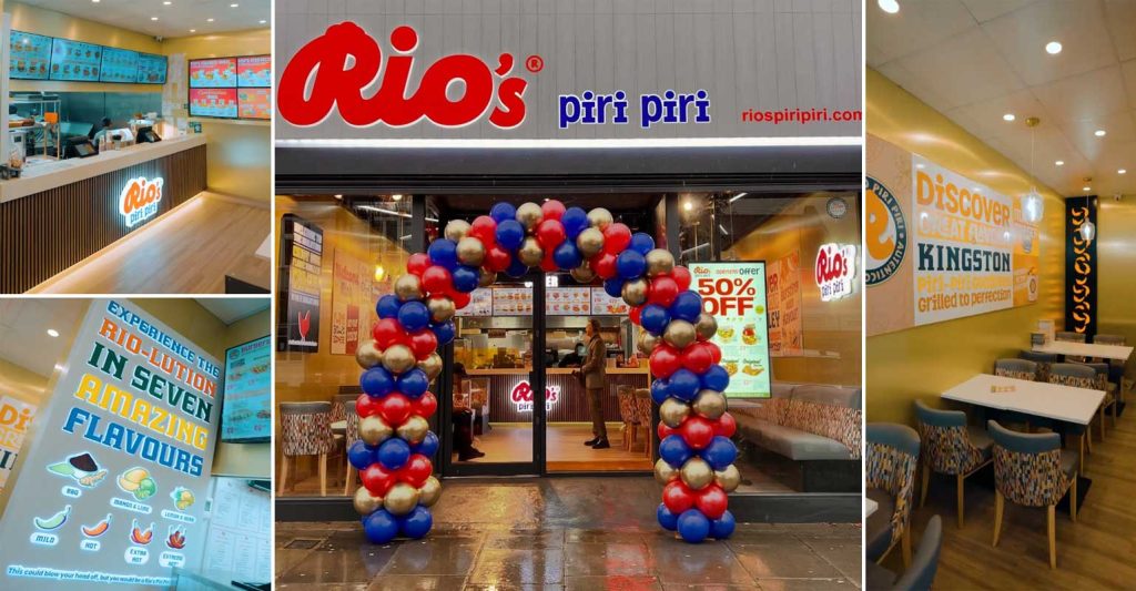 Rio's Piri Piri Halal Restaurant Chicken Burgers London Kingston