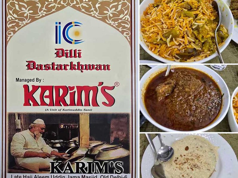 Karim's Indian Restaurant New Delhi Lodhi Road Halal Patri