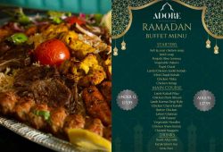 adore London Halal Restaurant Ramadan Iftar Suhoor Sehri