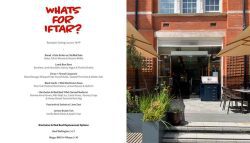 The Great Chase Halal Restaurant Ramadan Iftar Suhoor