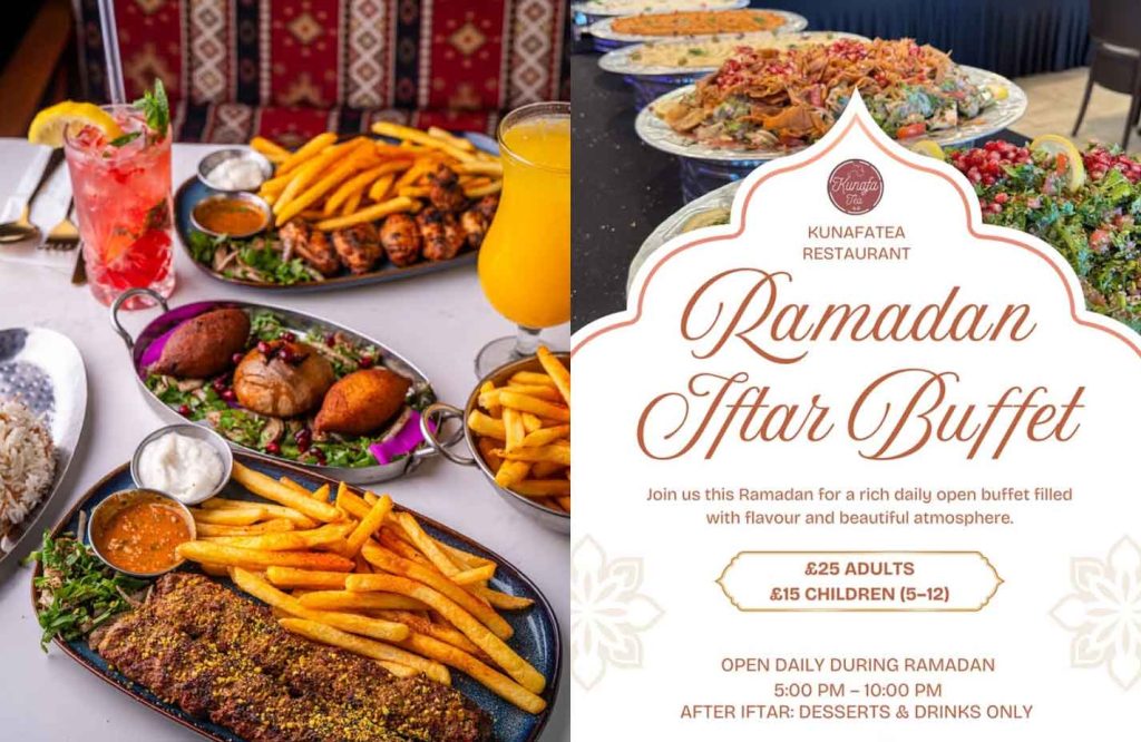 Kunafa Tea Iftar Suhoor Ramadan Bradford