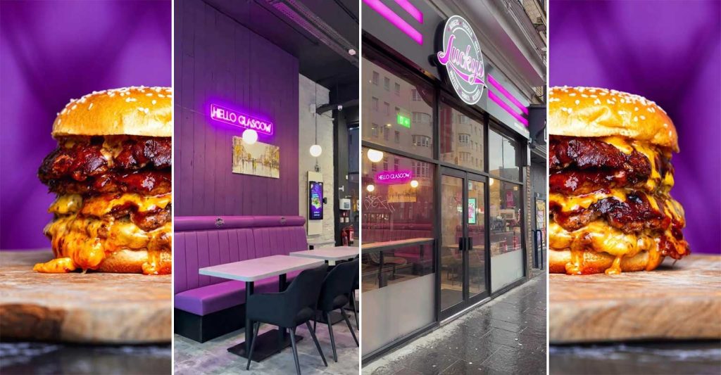 Lucky's Diner Halal Restaurant Burgers Glasgow Scotland