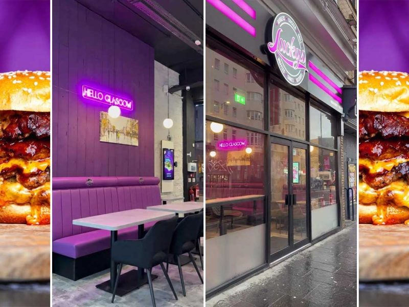 Lucky's Diner Halal Restaurant Burgers Glasgow Scotland