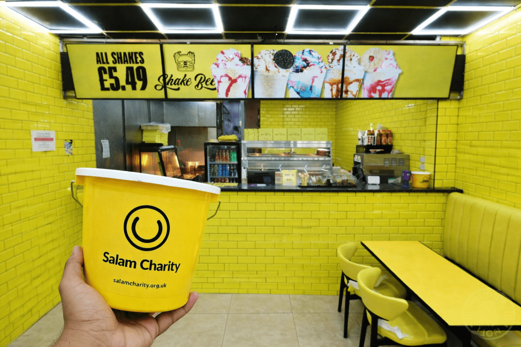 Shake Bee spicy burgers Halal chicken shop