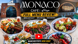 Monaco Cafe Halal Breakfast Brunch Manchester Salford