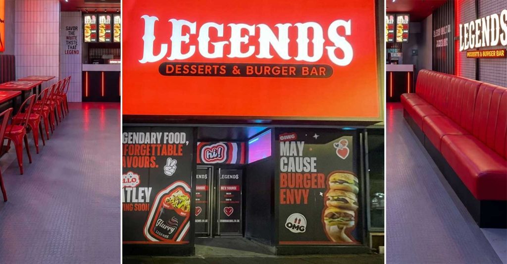 Legends Burgers Halalk Restaurant Batley