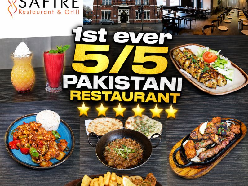 Safire restaurant & Grill Indian Pakistani Manchester Halal