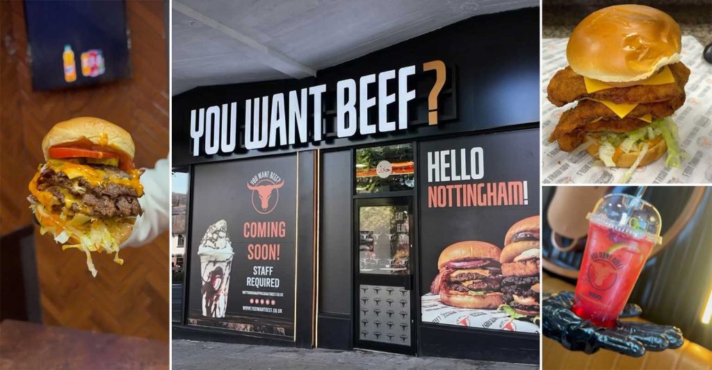You Want Beef? Halal Burger Restaurant Nottingham
