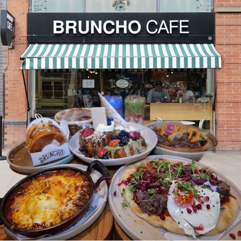 Bruncho Cafe Halal Breakfast Manchester restaurant