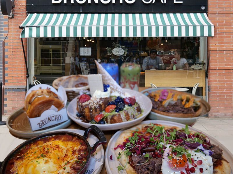 Bruncho Cafe Halal Breakfast Manchester restaurant