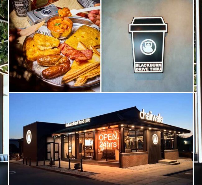 Chaiiwala Halal Indian Cafe Restaurant Drive-thru Blackburn