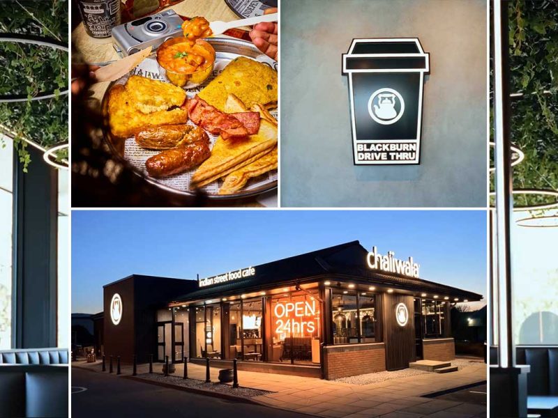 Chaiiwala Halal Indian Cafe Restaurant Drive-thru Blackburn