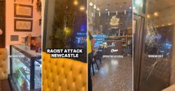 My Karak Chai Halal Cafe Newscastle racist vandalism