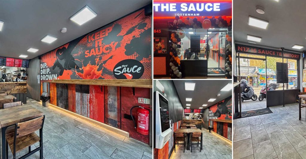 The Sauce Burgers Halal Restaurant Tottenham London