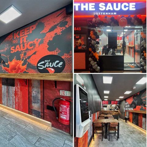 The Sauce Burgers Halal Restaurant Tottenham London