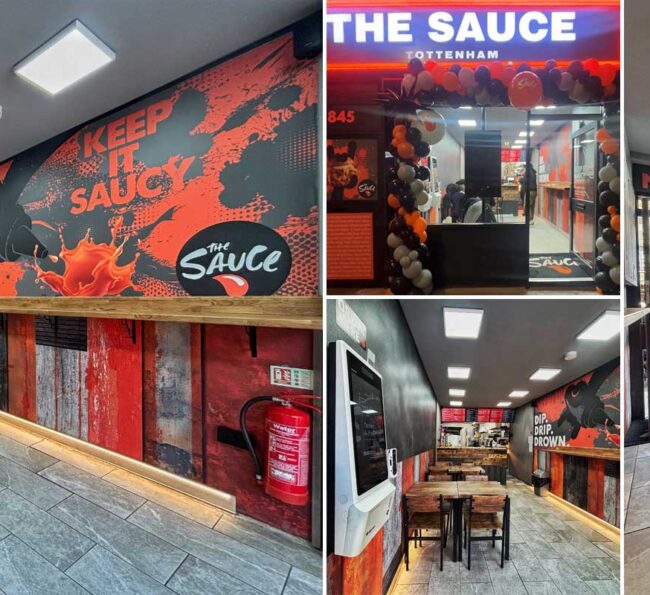 The Sauce Burgers Halal Restaurant Tottenham London