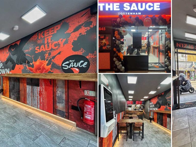The Sauce Burgers Halal Restaurant Tottenham London