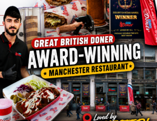Great British Doner Halal Manchester award winning fast food
