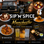 Sip 'n' Spice Wimslow Manchester Halal fine-dining Indian restaurant