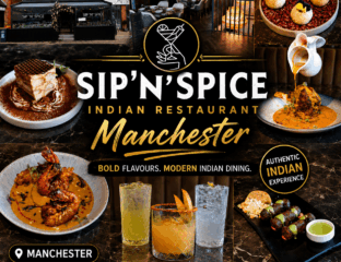 Sip 'n' Spice Wimslow Manchester Halal fine-dining Indian restaurant