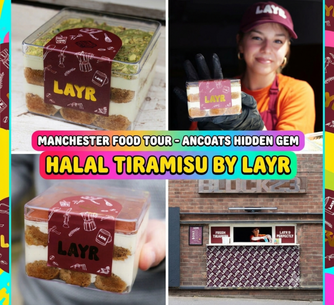 Layr Halal Tiramisu Manchester Desserts Food Ancoats