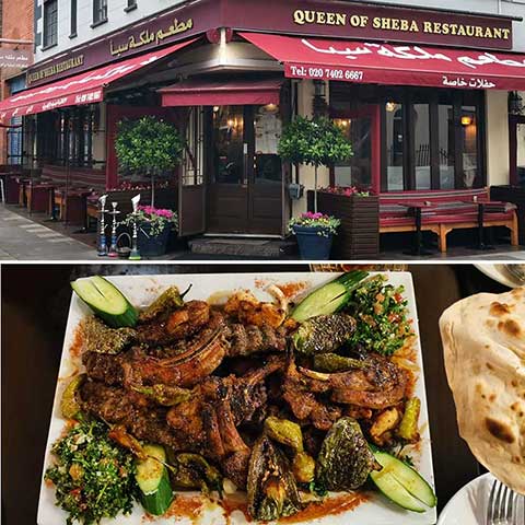 Queen of Sheba Yemeni Halal Restaurant London Tyburnia