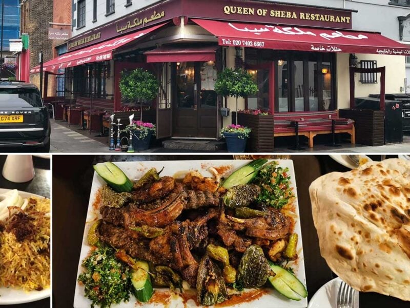 Queen of Sheba Yemeni Halal Restaurant London Tyburnia